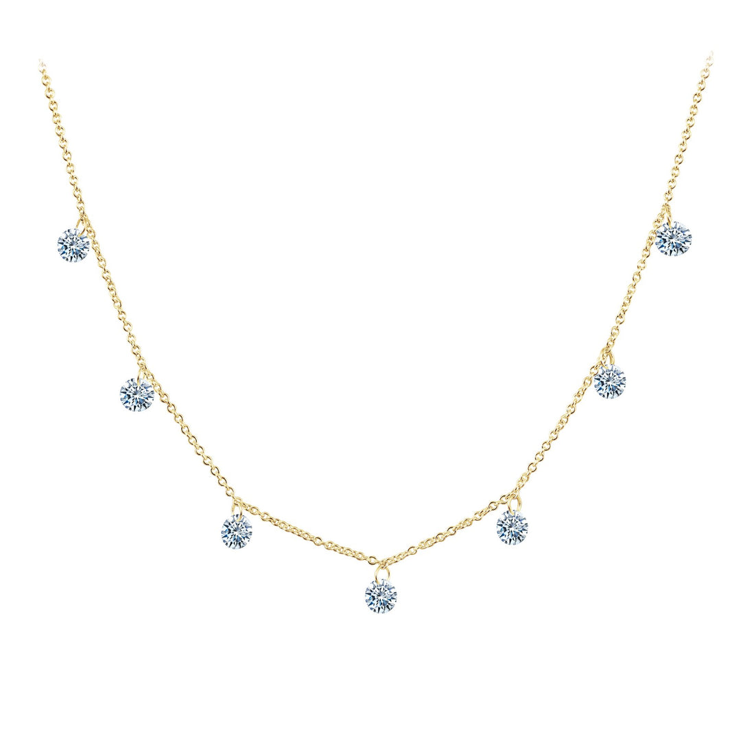 frameless raindrop necklace 1