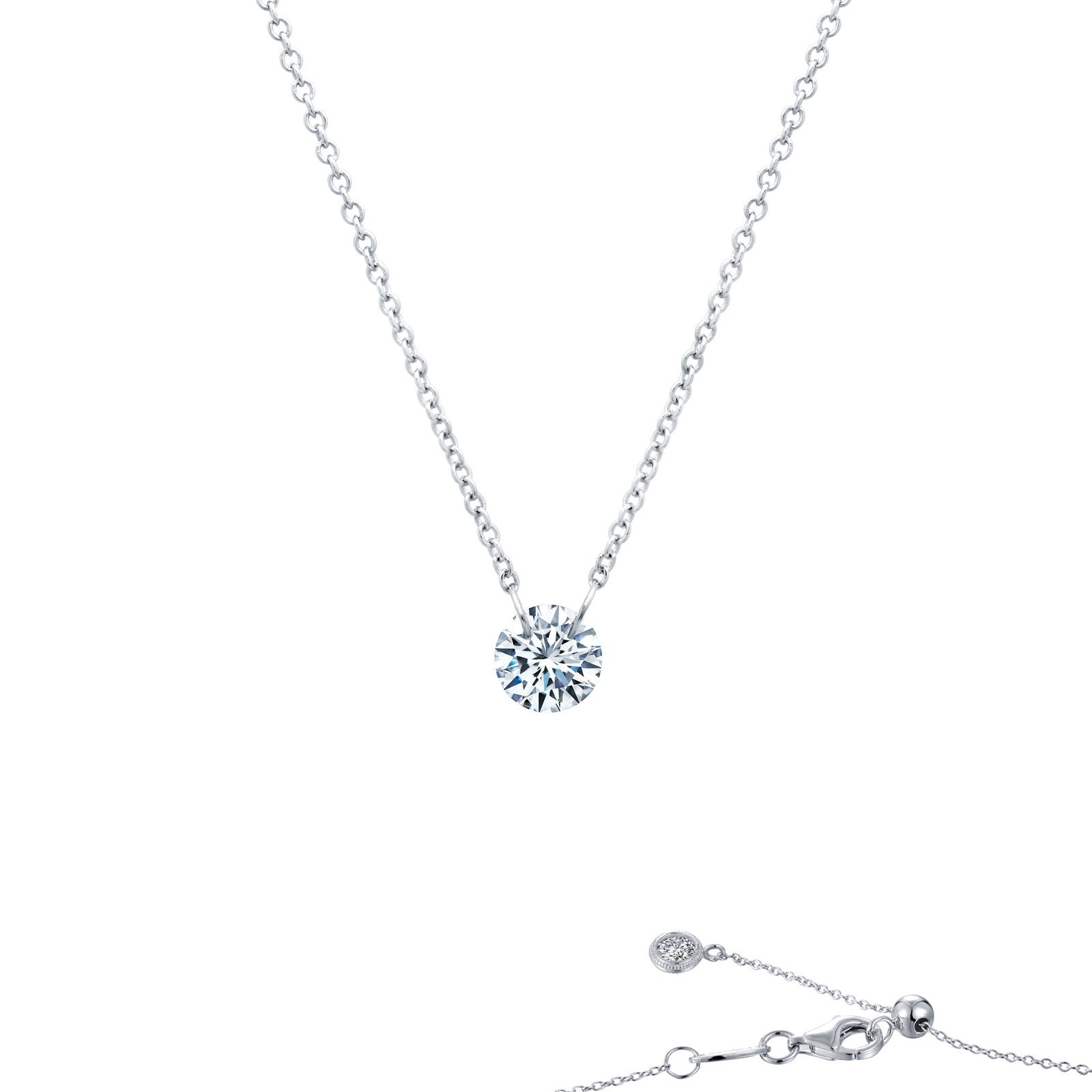 frameless solitaire necklace 2