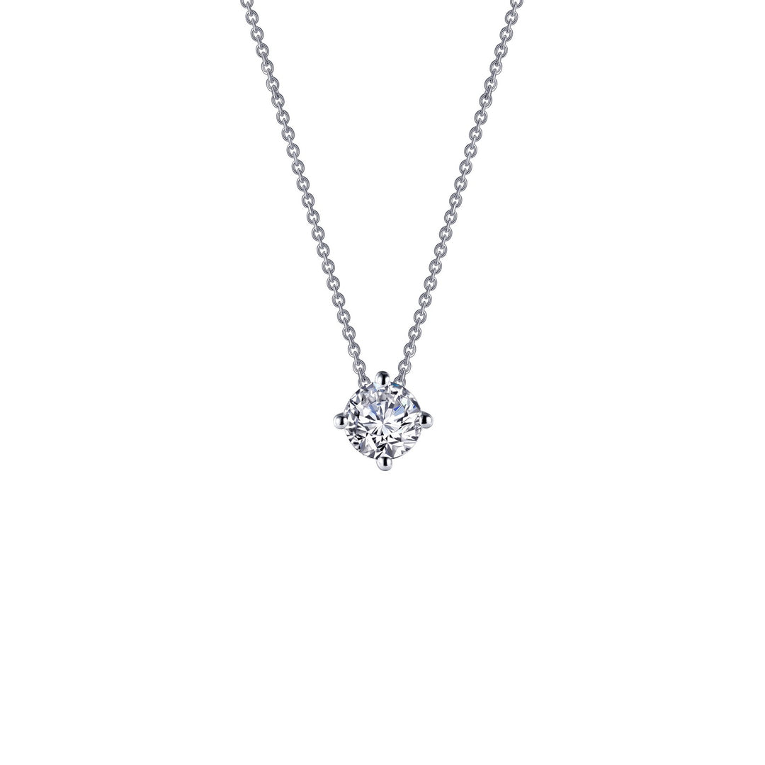 0 65 ctw solitaire necklace
