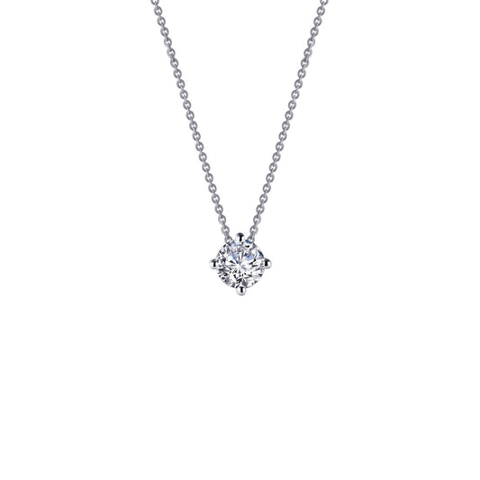 0 65 ctw solitaire necklace