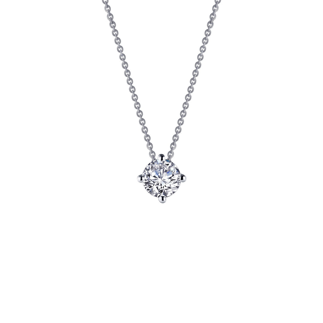 1.0 CTW Solitaire Necklace