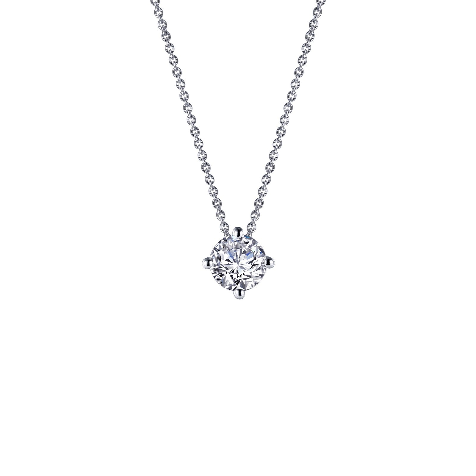 1 0 ctw solitaire necklace