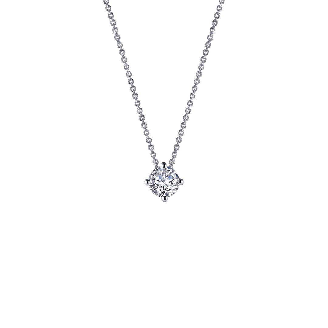 0 50 ctw solitaire necklace