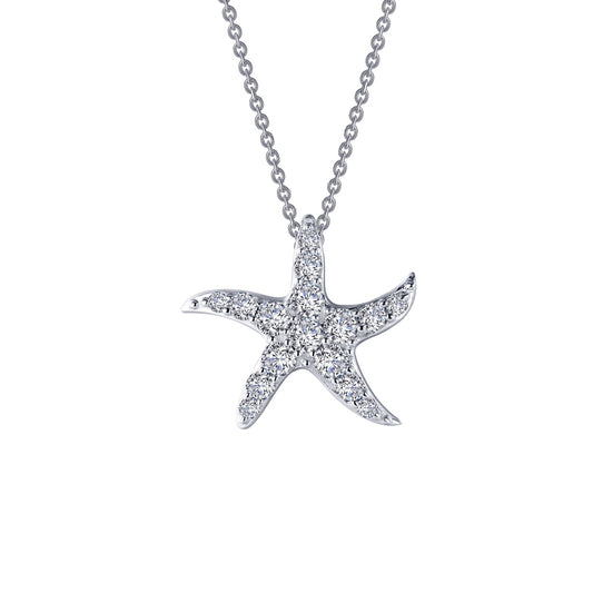 whimsical starfish necklace