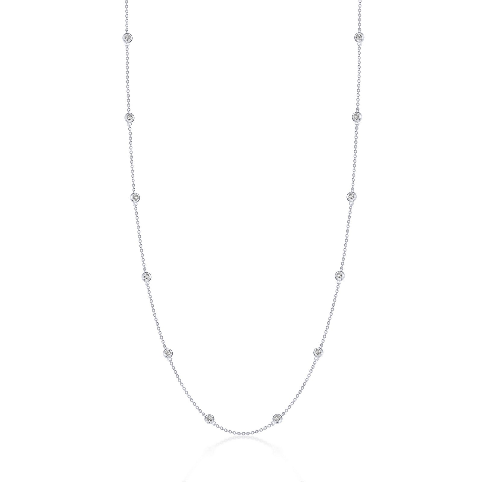 0 73 ctw station necklace
