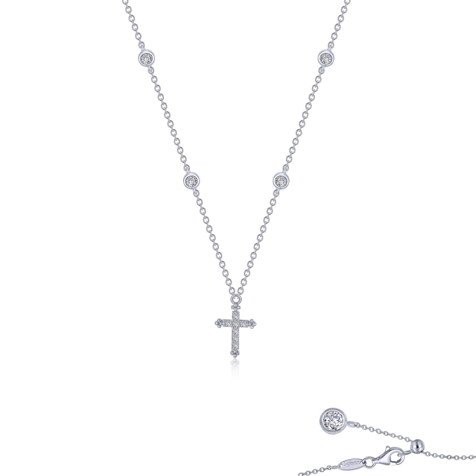 0 41 ctw cross necklace