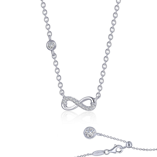 0 36 ctw infinity necklace