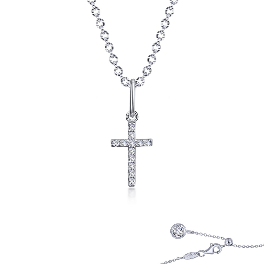 mini cross necklace