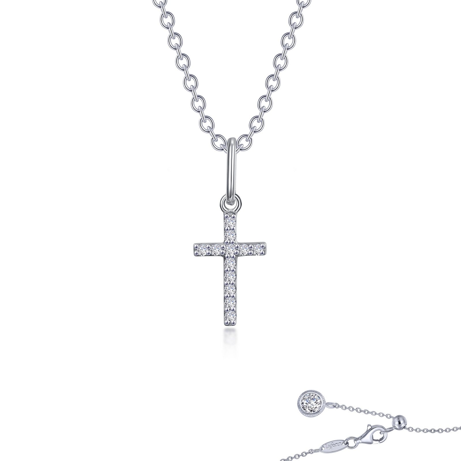 mini cross necklace
