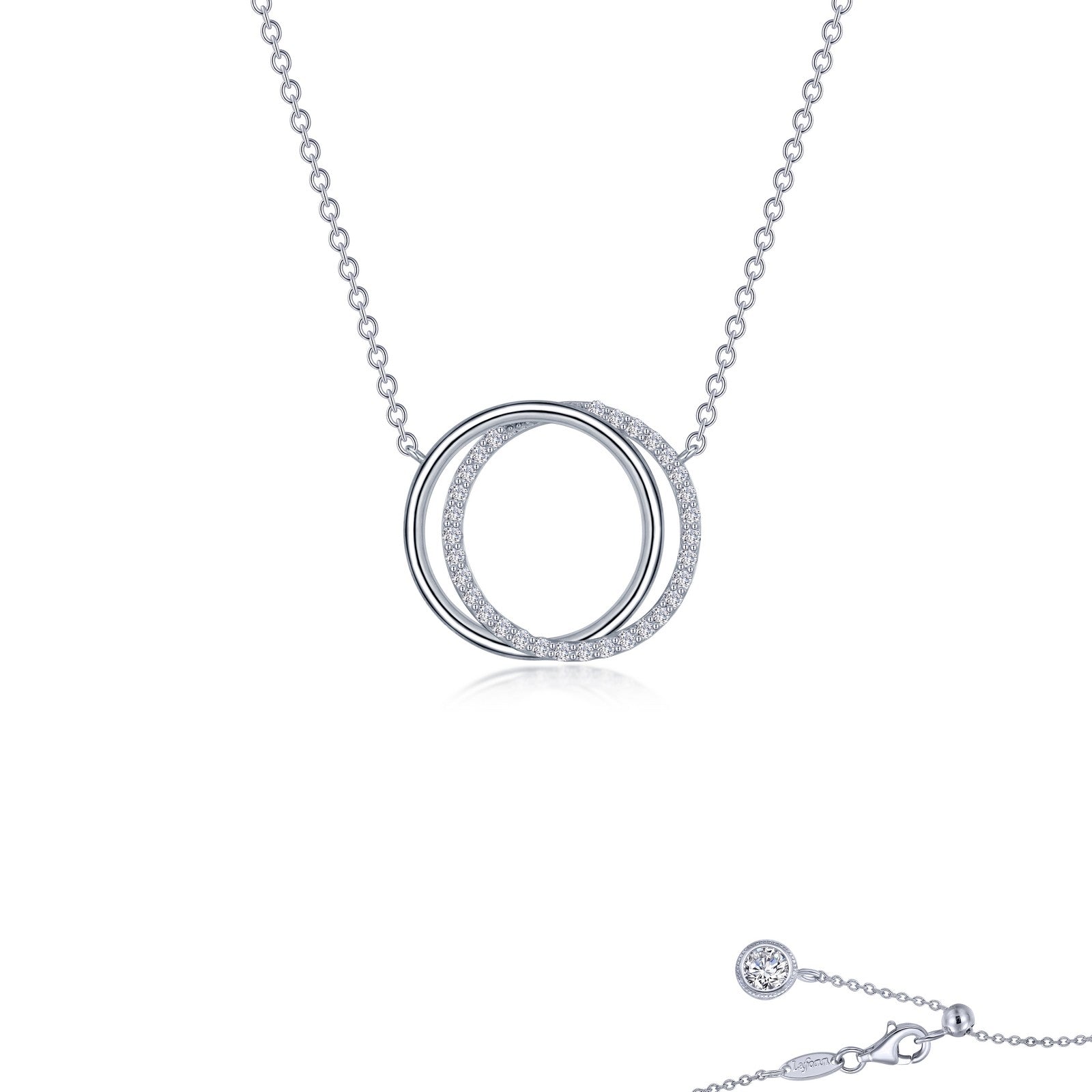 interlocking circles necklace 2