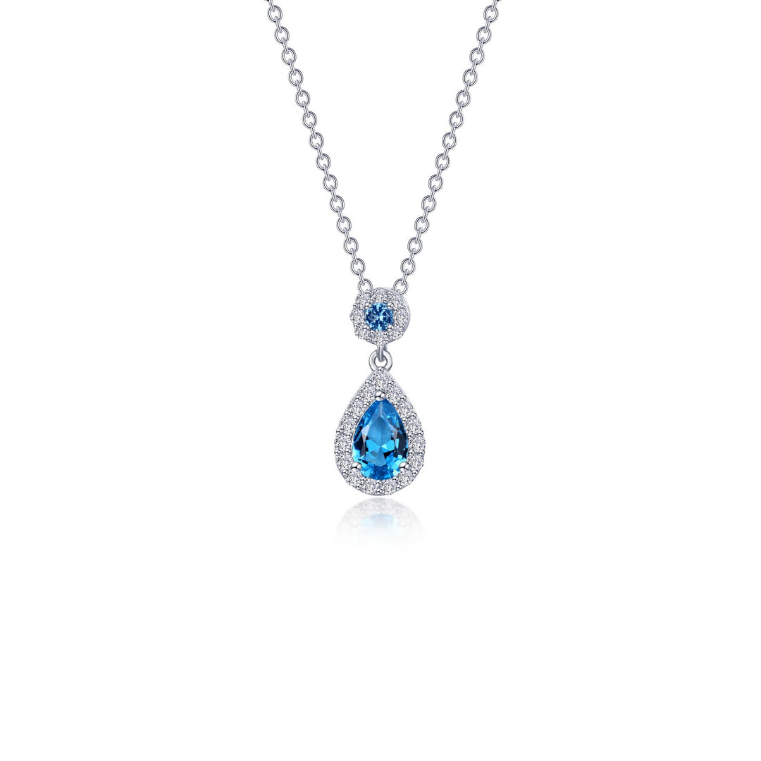 oval halo necklace 7