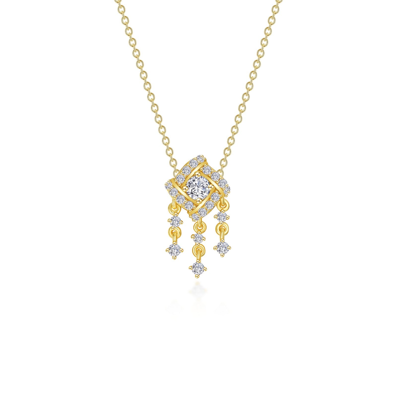 mini chandelier necklace