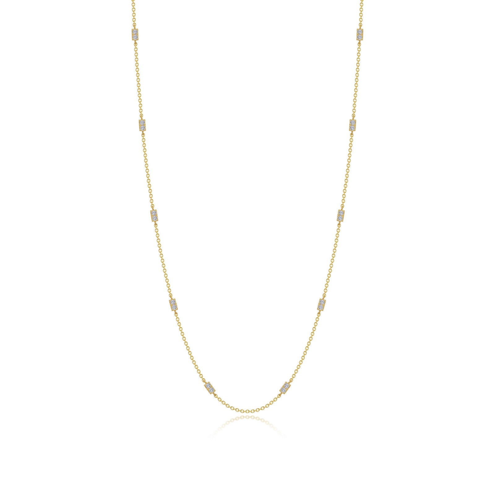 0 6 ctw adjustable station necklace 1