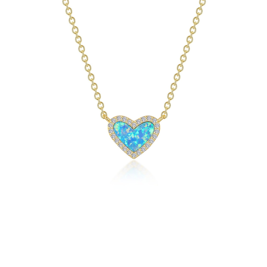 Halo Heart Necklace