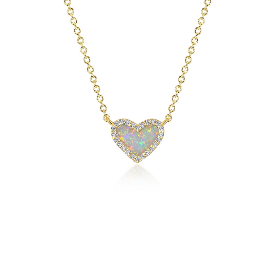 Halo Heart Necklace