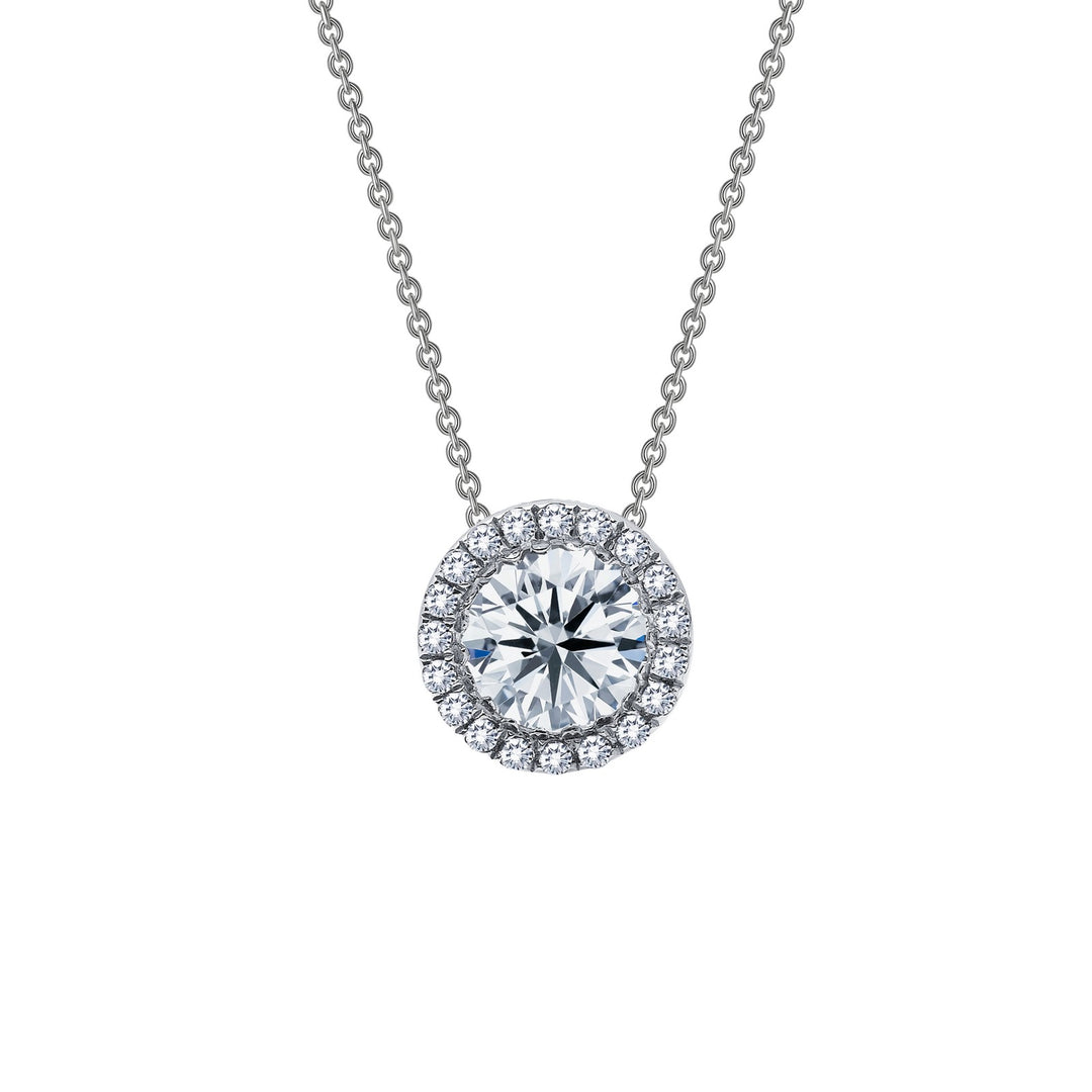 0 63 ctw halo necklace