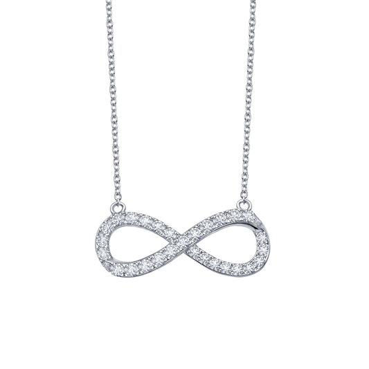 0 48 ctw infinity necklace