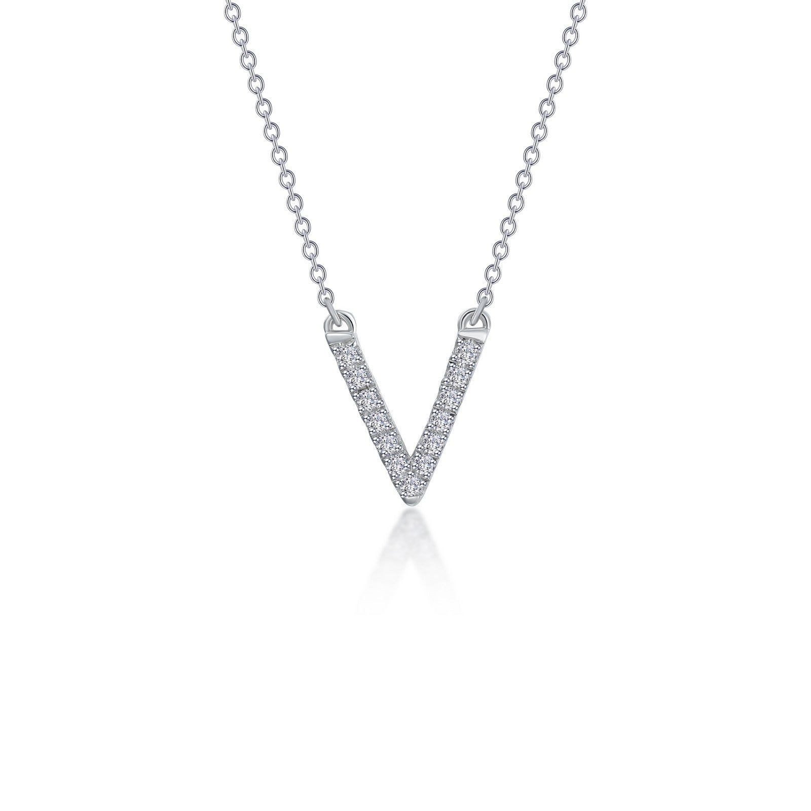 modern v shaped necklace