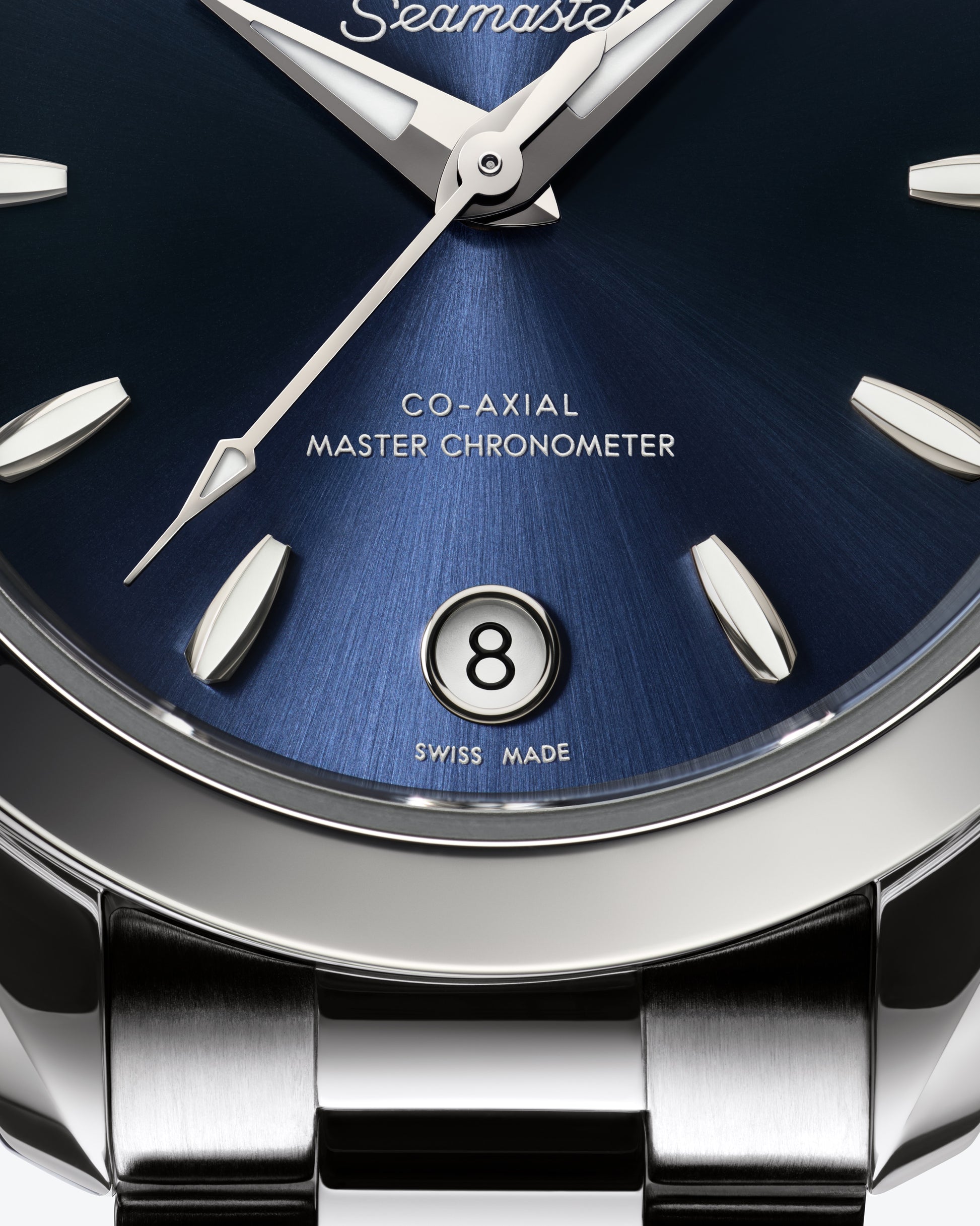 Omega Seamaster Aqua Terra 150M 30 mm, steel on steel Self Winding Watch 220.10.30.20.03.001