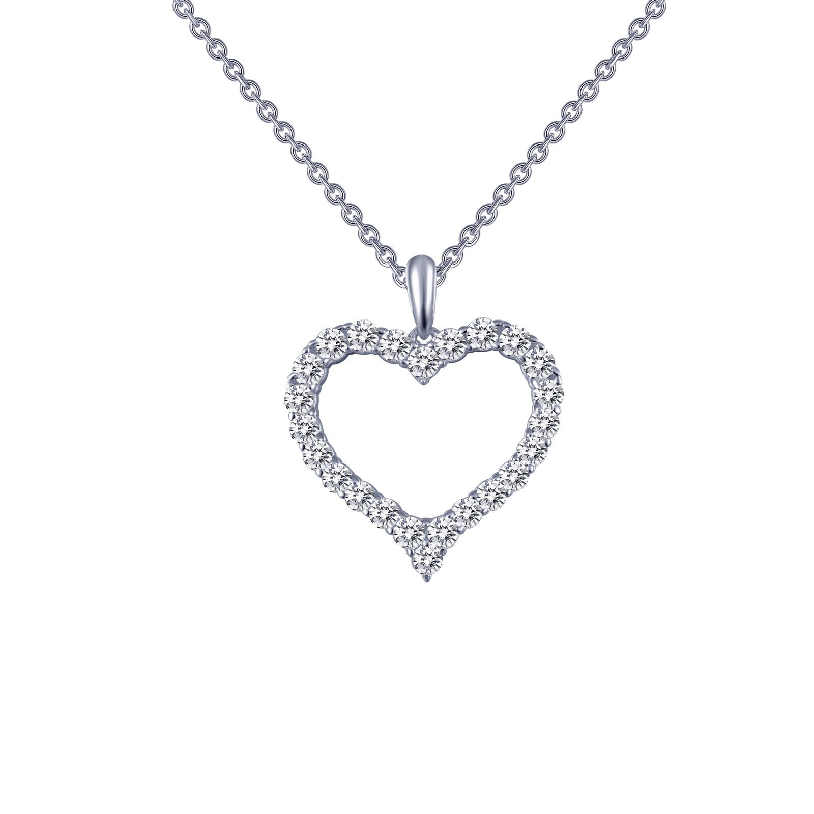 open heart pendant necklace 3