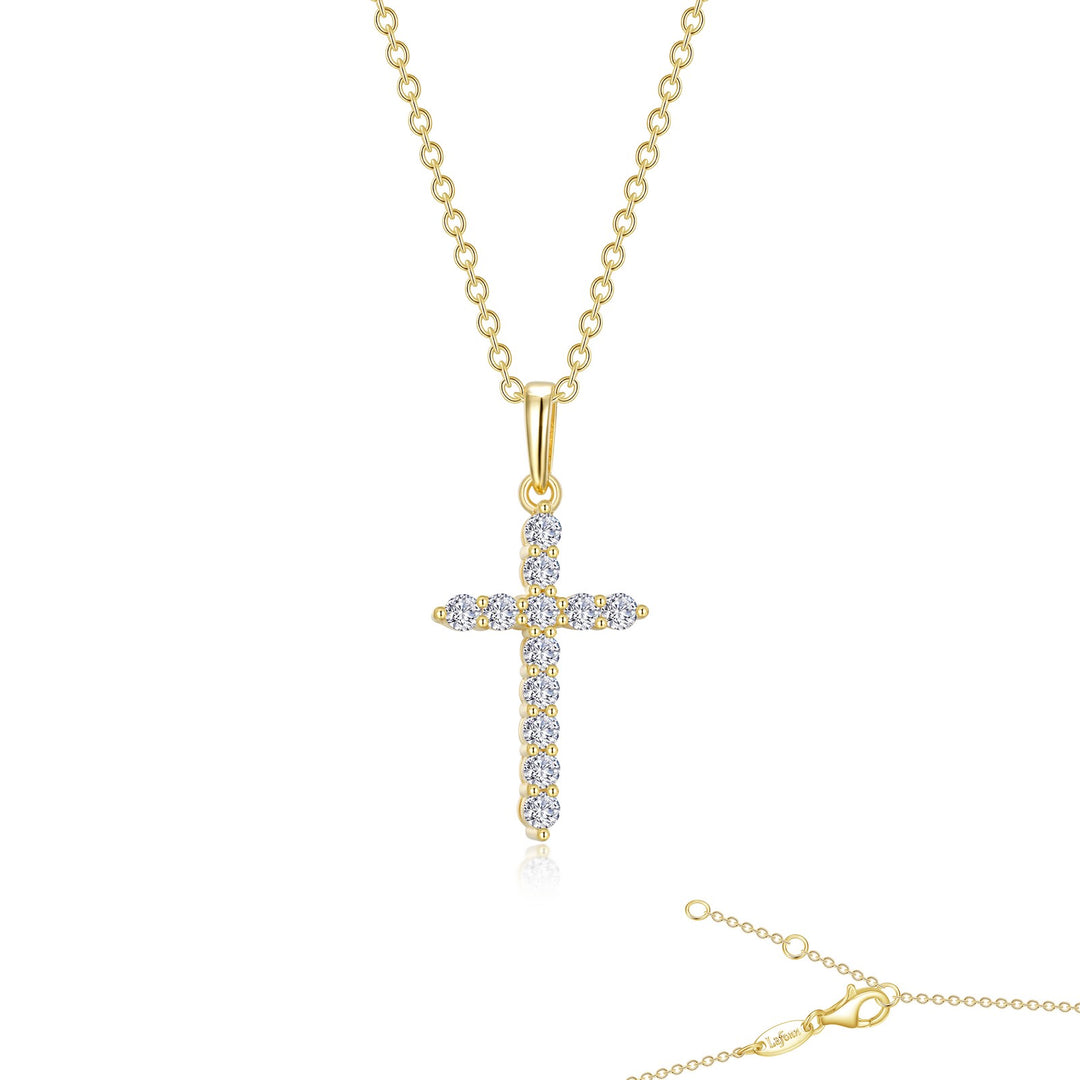 0 36 ctw cross pendant necklace 1