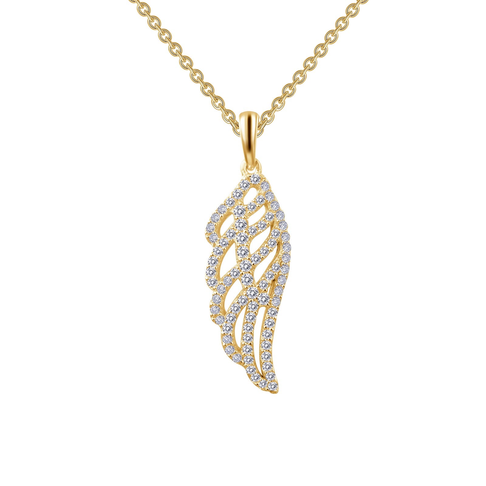 angel wing pendant necklace 1
