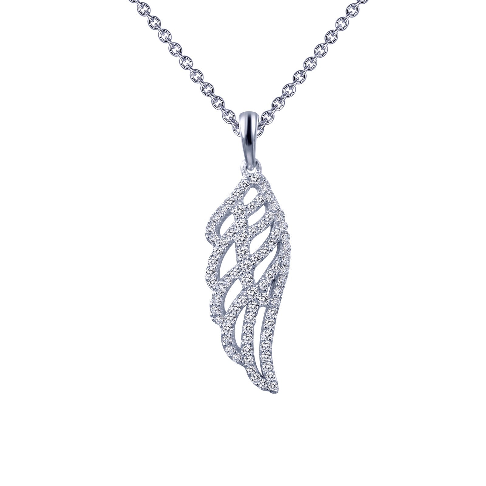 angel wing pendant necklace